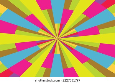 An abstract retro swirl shape background