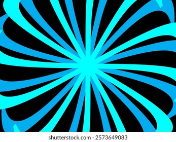 Abstract retro swirl shape background. Abstract vector background, vintage geometric pattern design, simple colorful lines, classic grunge wallpaper.