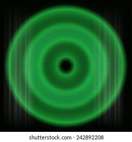 Abstract retro technology circles vector background 