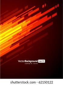 Abstract retro technology lines vector background. Eps 10