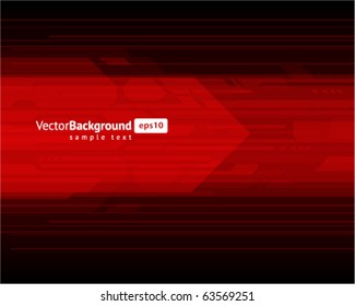 Abstract retro technology lines vector background