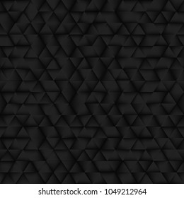 Black Triangular Abstract Background Grunge Surface Stock Illustration ...