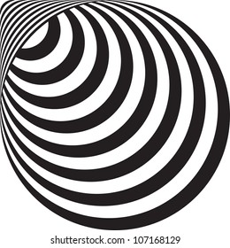 Abstract Retro Tube
