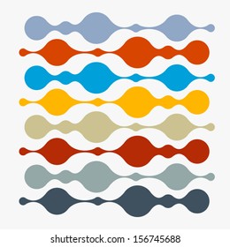 Abstract Retro Vector Background