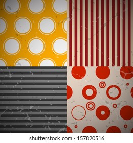 abstract retro vector background 