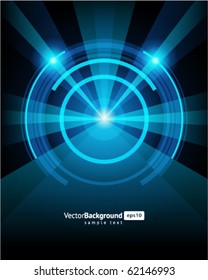 Abstract retro vector background. Eps 10