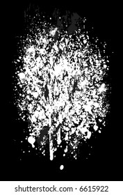 abstract retro vector splash stains