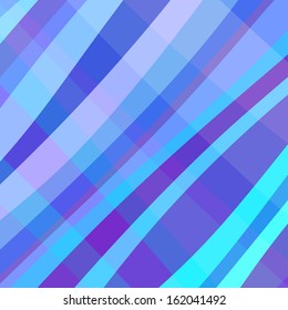 Abstract Retro Vector Striped Background, Pattern of Blue Stripes, Vector Illustration EPS10, Contains Transparent Objects