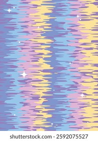 abstract retro wallpaper, bright lines background, northern lights groovy poster