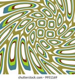 abstract retro wallpaper - vector -