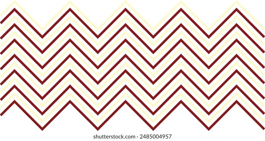An abstract retro zig zag stripe pattern design element.
