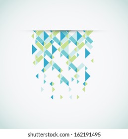 Abstract retro-style background.