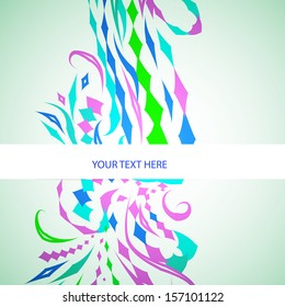 abstract rhombs background eps10