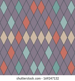 Abstract rhombus background