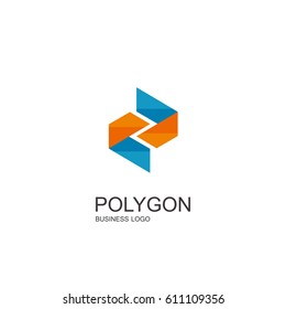 Abstract rhombus geometric vector brochure template with arrows. Flyer layout. Flat style. Infographic elements.