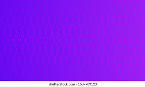 Abstract rhombus line in violet gradient background. Use for modern design, cover, template, decorated, brochure, flyer.