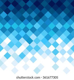 Abstract rhombus mosaic background design element.