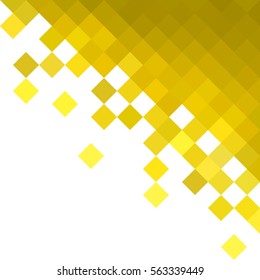 Abstract rhombus mosaic background design element.