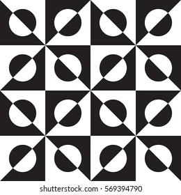 Abstract rhombus mosaic background design element.