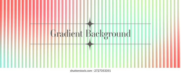 Fondo de gradiente de vidrio acanalado Abstractas. Textura futurista de la raya de la Vertical