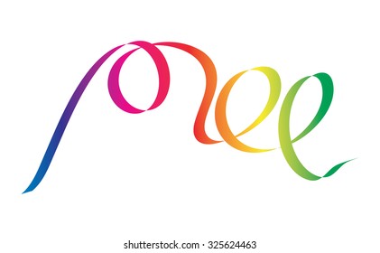 Abstract Ribbon Background. uniquely beautiful stripes. 