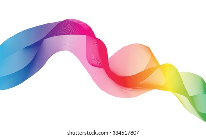Abstract Ribbon Background. uniquely beautiful stripes.