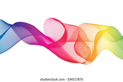 Abstract Ribbon Background. uniquely beautiful stripes.