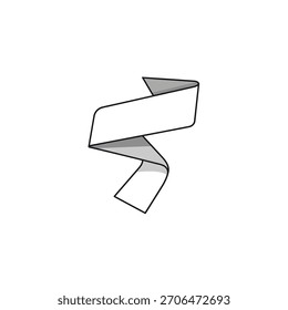 Diseño Abstractas de la cinta que muestra el movimiento dinámico, conveniente para los proyectos creativos y la marca