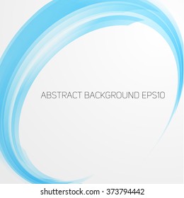 Abstract Ribbon on White Background. Design Element for Graphic Design / Party Flyers / Business Presentation / Posters. Vector Illustration.