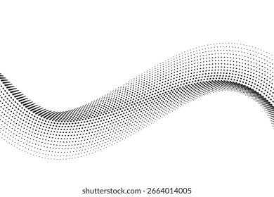 abstract ribbon wave background. eps10