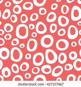 Abstract rings seamless background tile