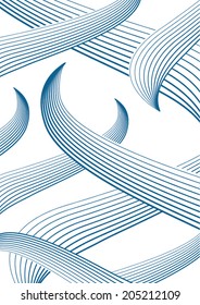 Abstract ripple effect pattern