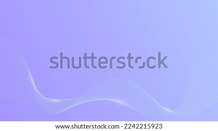 Abstract ripple vector background in purple