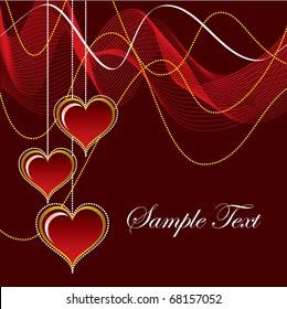 Abstract Romantic Background