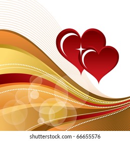 Abstract Romantic Background. eps10.