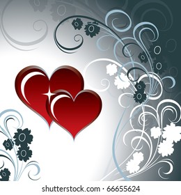 Abstract Romantic Background. eps10.