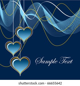 Abstract Romantic Background. eps10.