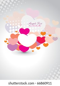 ABSTRACT ROMANTIC BACKGROUND FOR LOVE