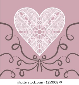 Abstract Romantic Background (Valentine card)