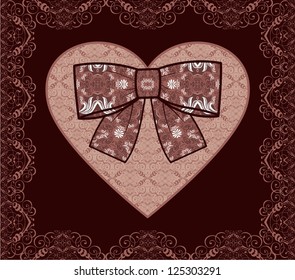 Abstract Romantic Background (Valentine card)