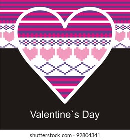 Abstract Romantic Background (Valentine card)