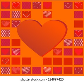 Abstract Romantic Background.Valentine's day
