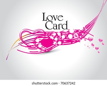 abstract romantic love background illustration