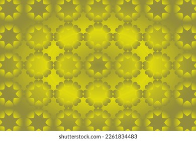 Abstract romantic and love vector background with heart in gradient colors