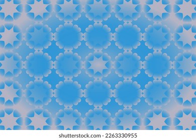 Abstract romantic and love vector background with heart in gradient colors
