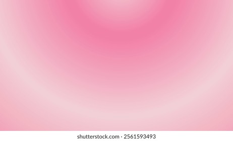 Abstract romantic pink gradient background. Vector gradient color valentine day. Blurred mesh gradient for poster, card or other graphic design.