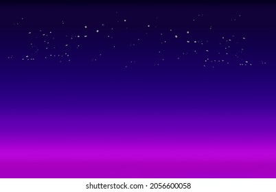 Abstract romantic sky. Gradient Texture. Vector illustration.