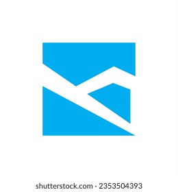 vector de diseño de logotipo de techo abstracto