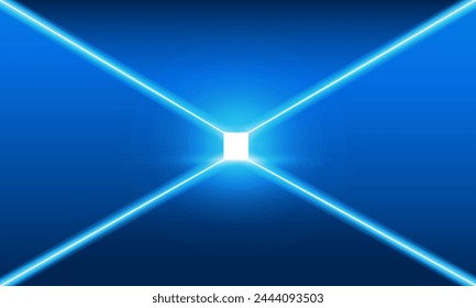 Abstract Room Light of technology background Hitech communication concept innovation background vector design. 