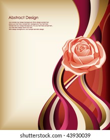 Abstrakte Rose